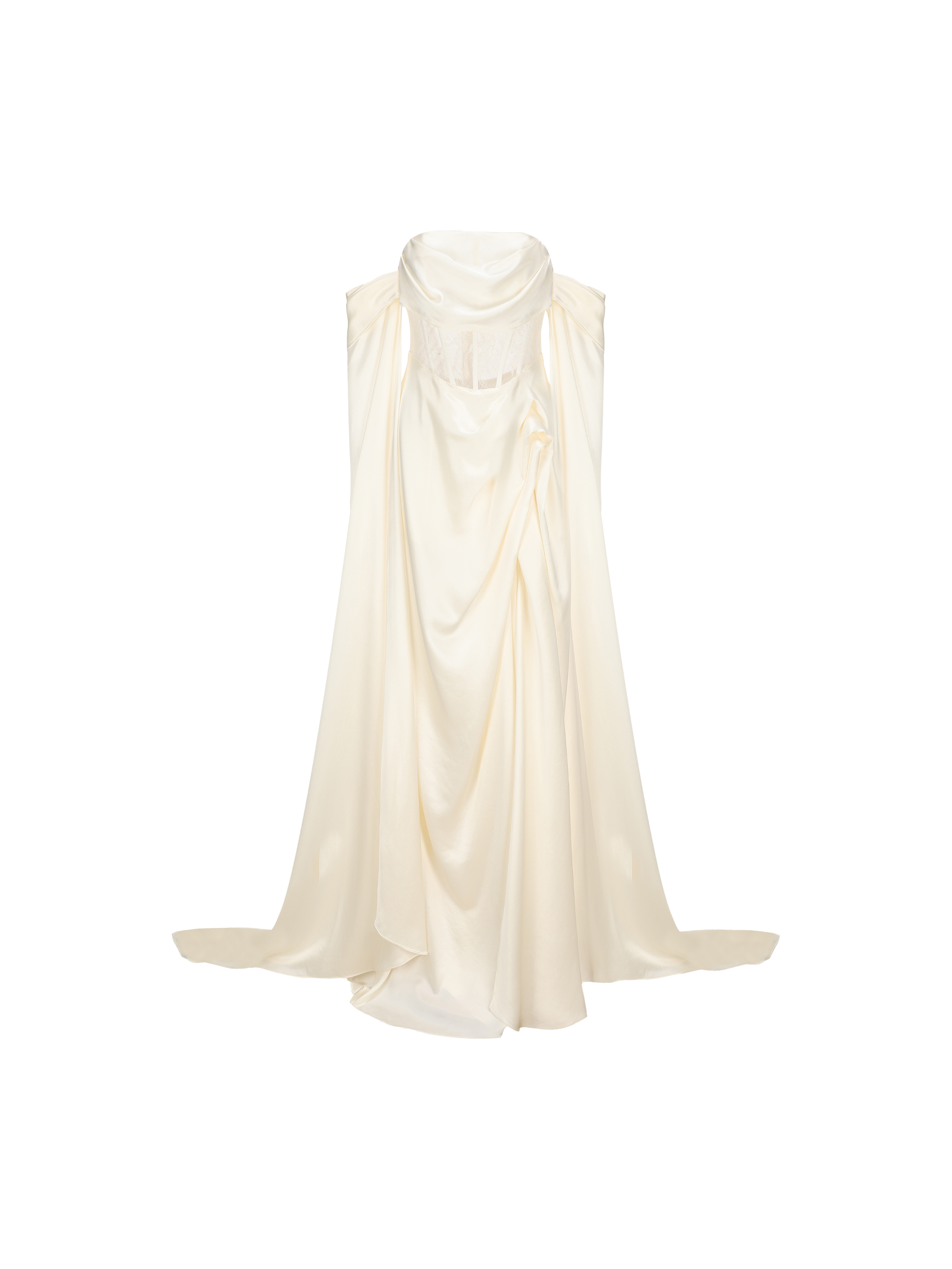 Beige Waistless Off-Shoulder Dress Beige Waistless Off-Shoulder Dress