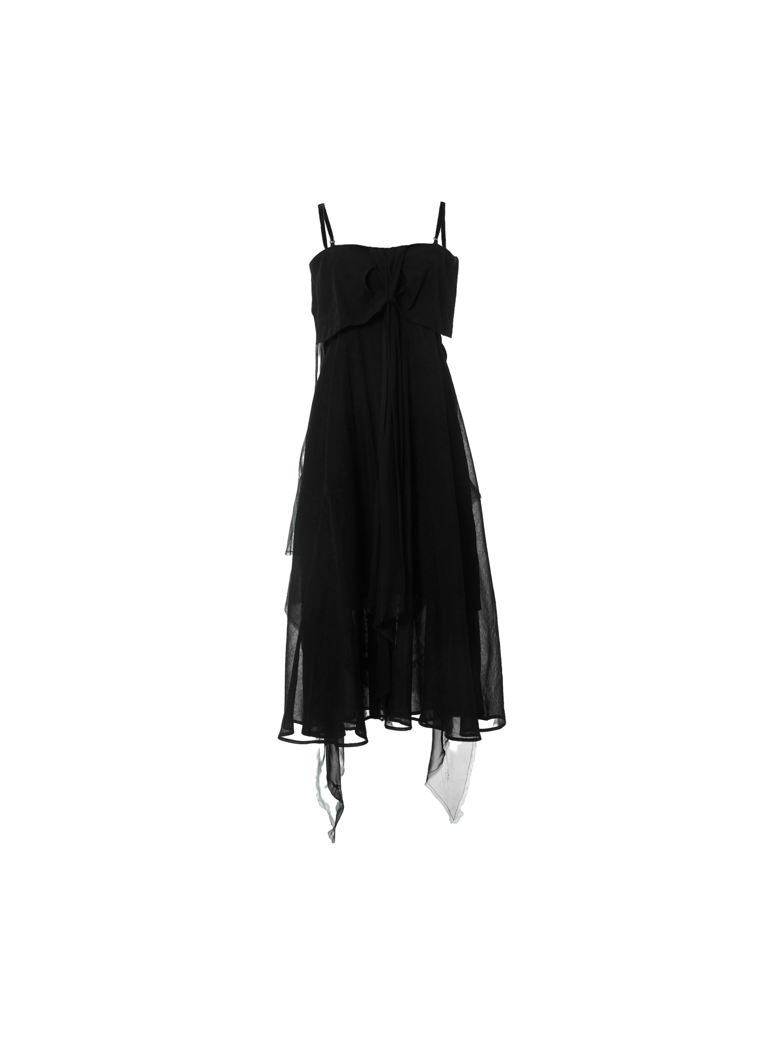Black Long Mesh Tube Dress – ELYWOOD