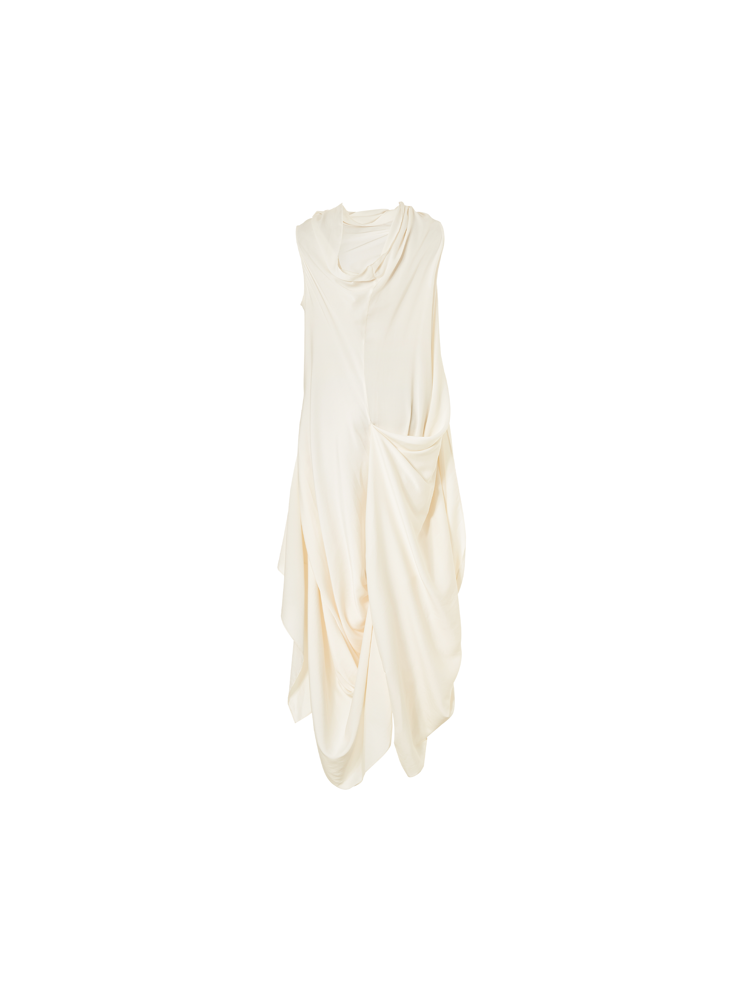 White One-piece Dress Long