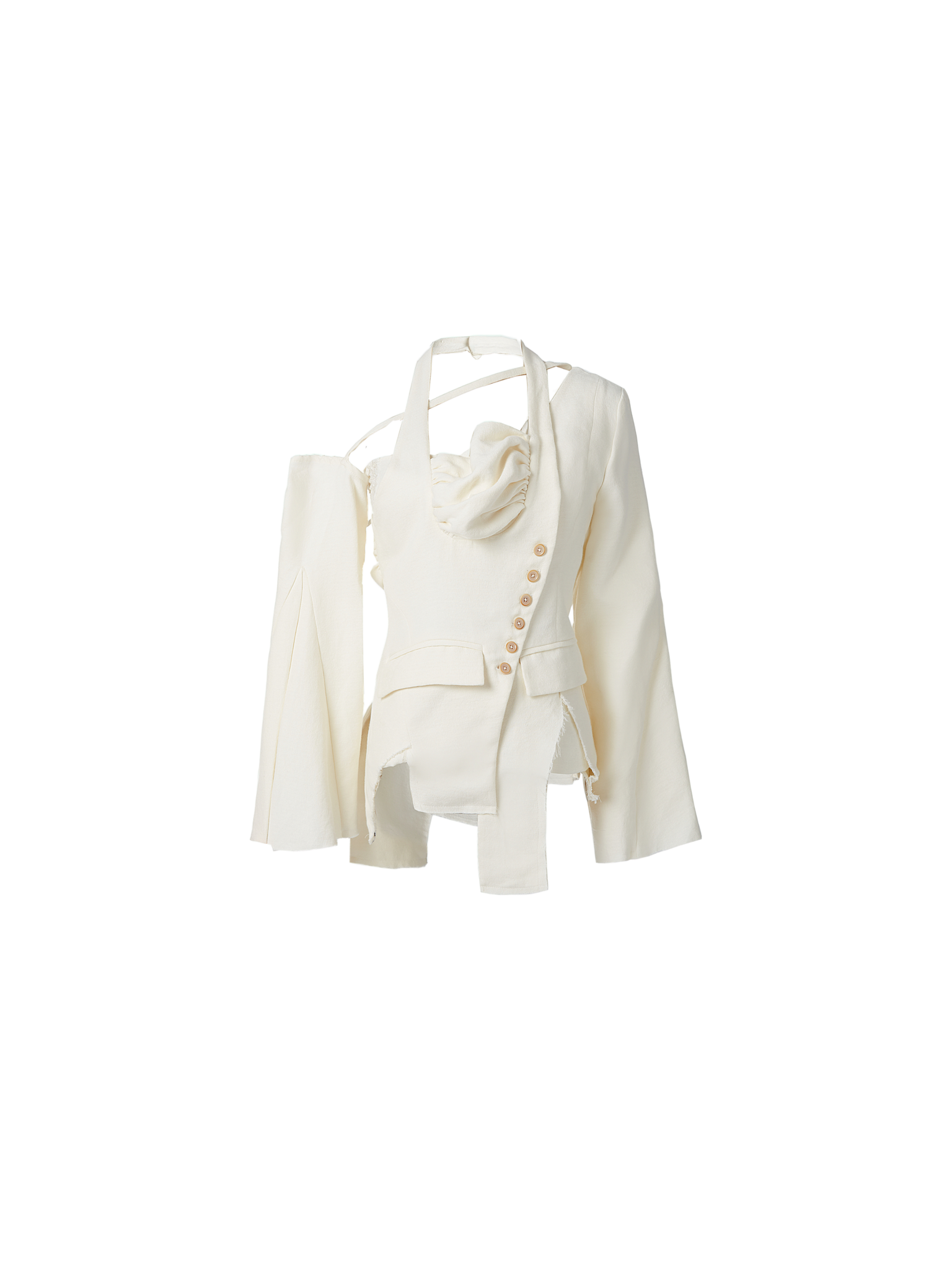 White Hatler Jacket Coat