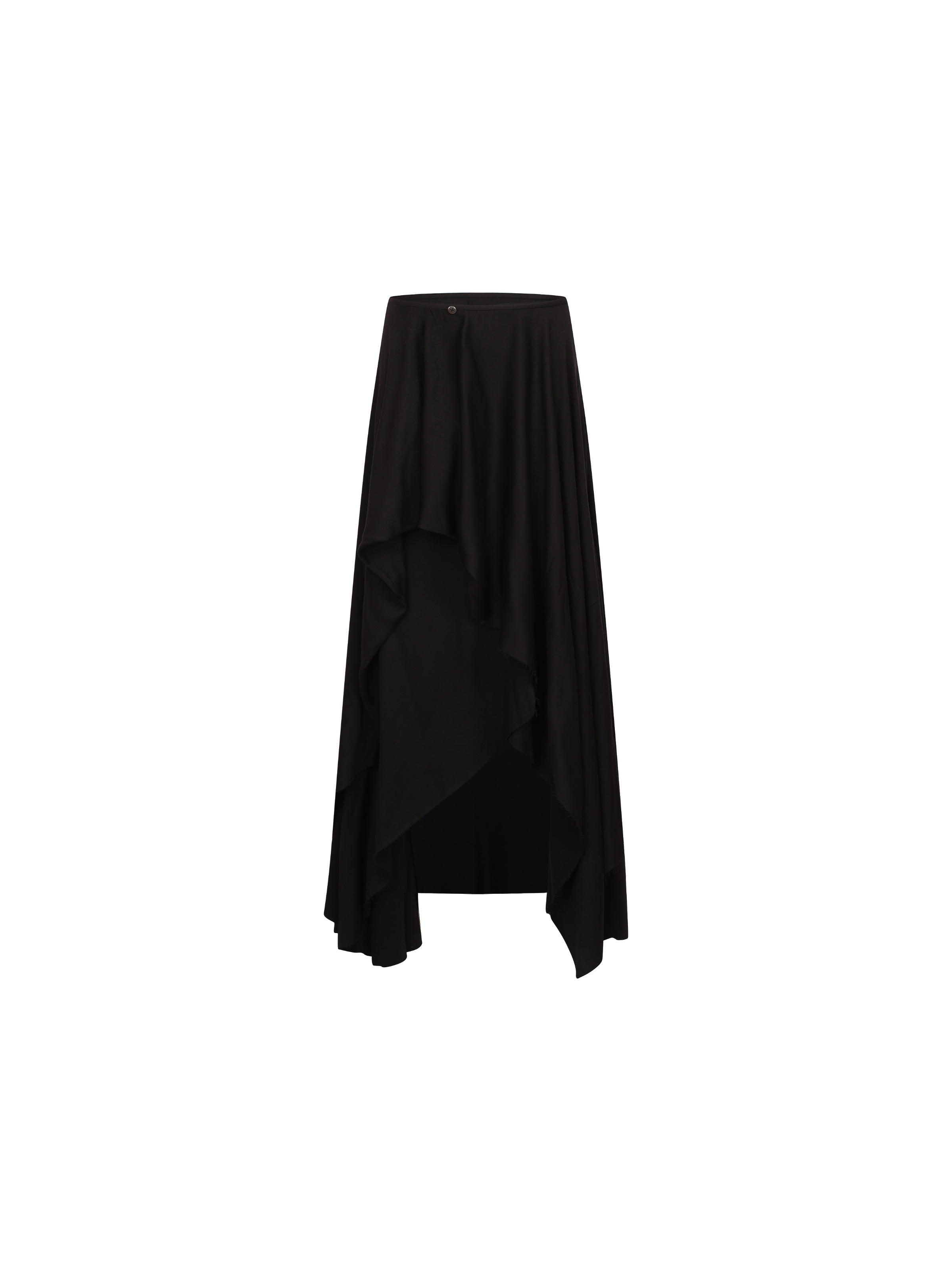 Black Staggered Layers Skirt – ELYWOOD
