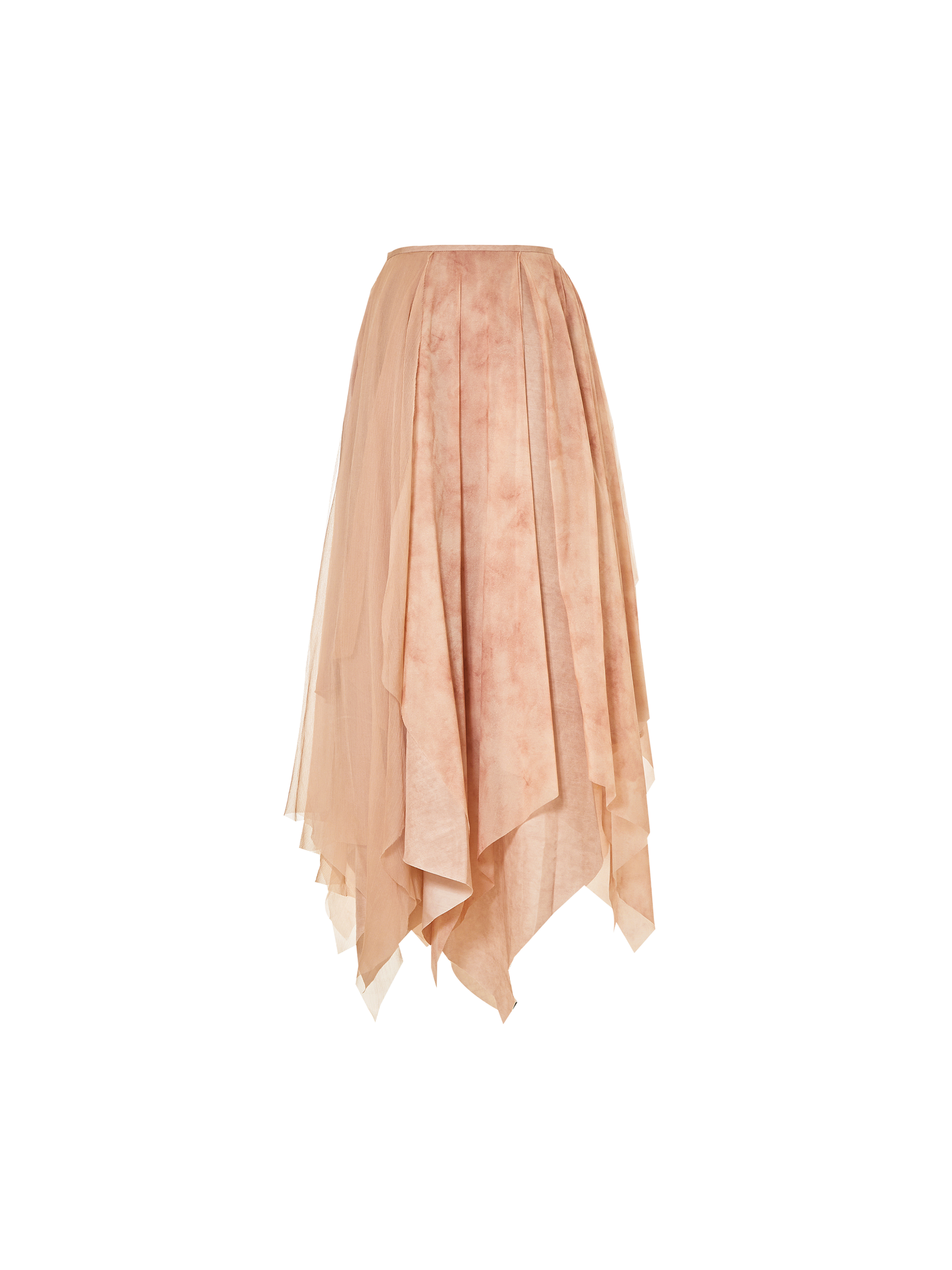 Rose Mid-Length Gauze Skirt