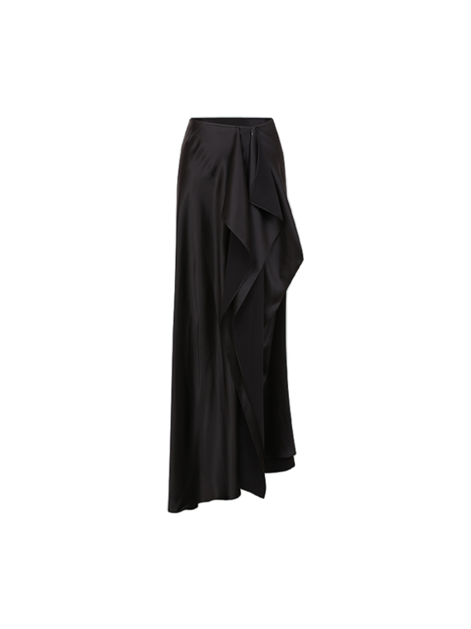 Black Floating Layer Skirt