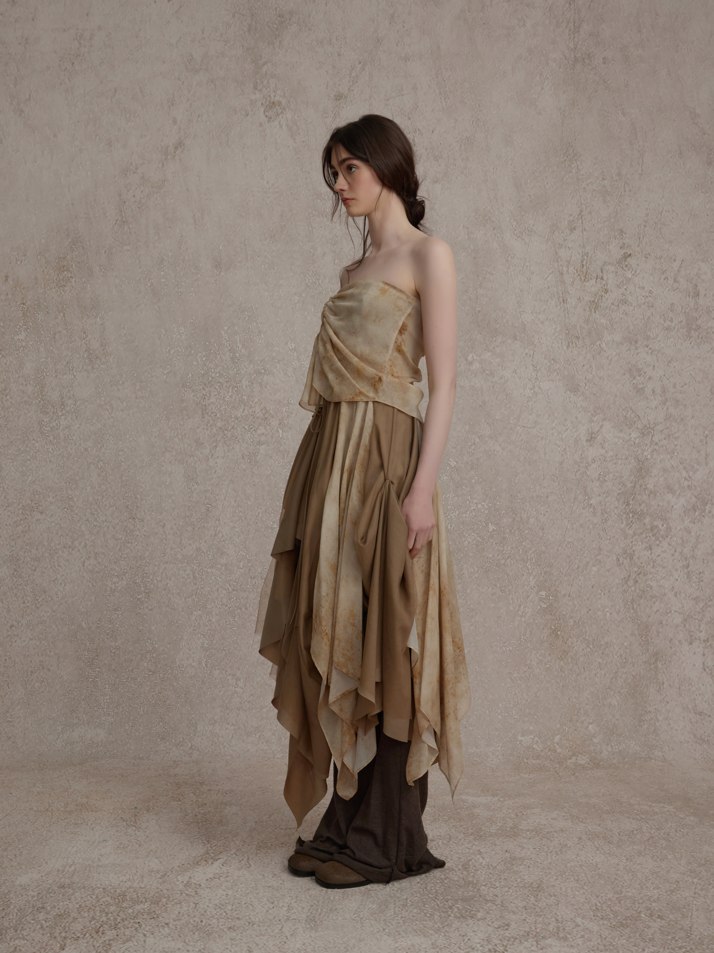 golden rod dress Maxi T-Shirt Dress - / Goldenrod- Size4XS