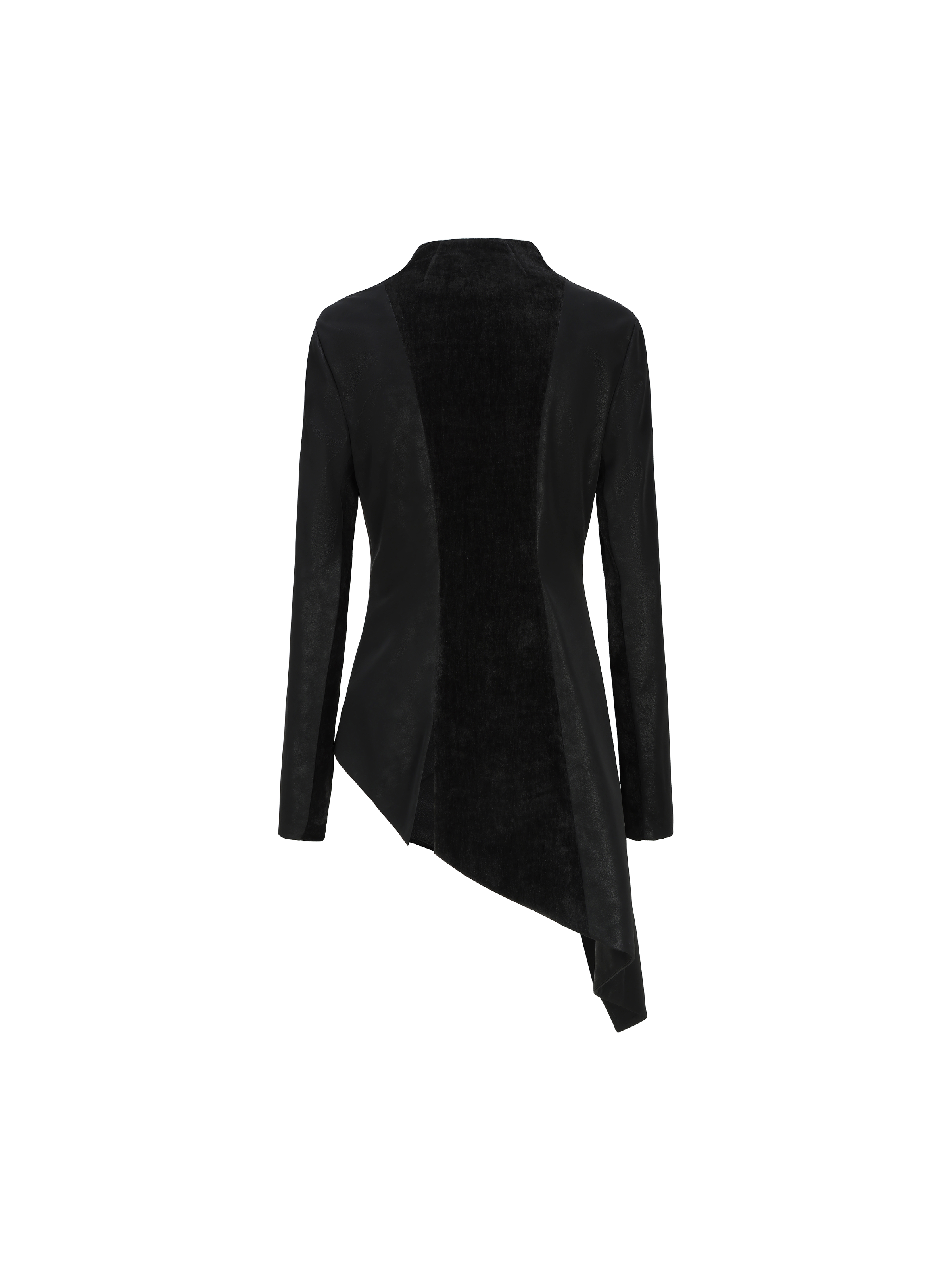 Black Double Collar Jacket