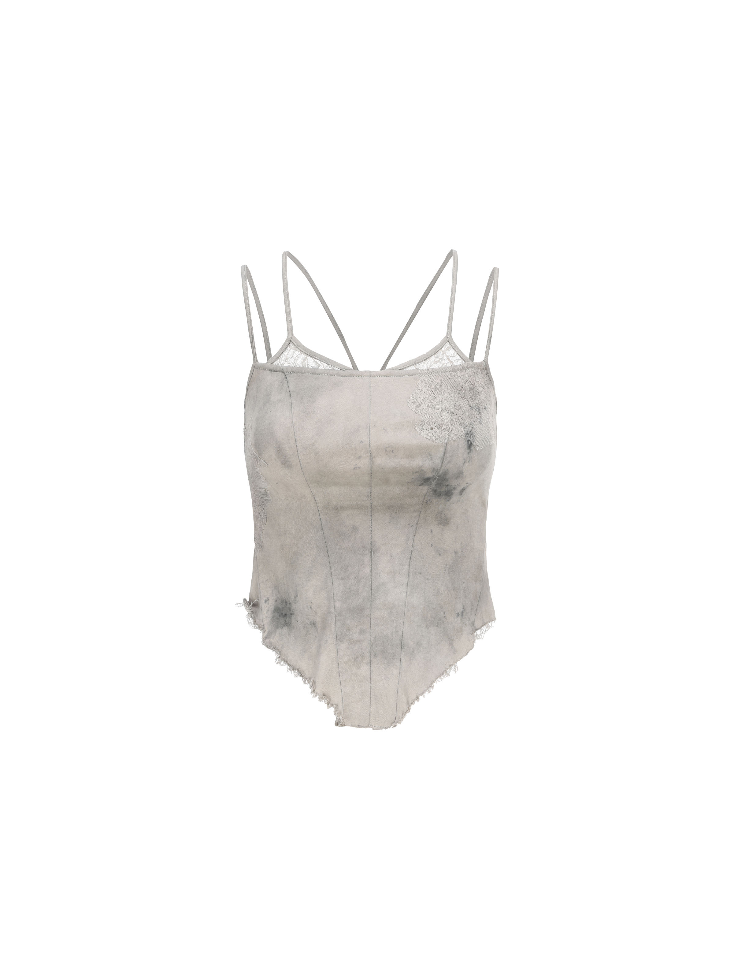 Plant Dyed Lace Stretch Camisole