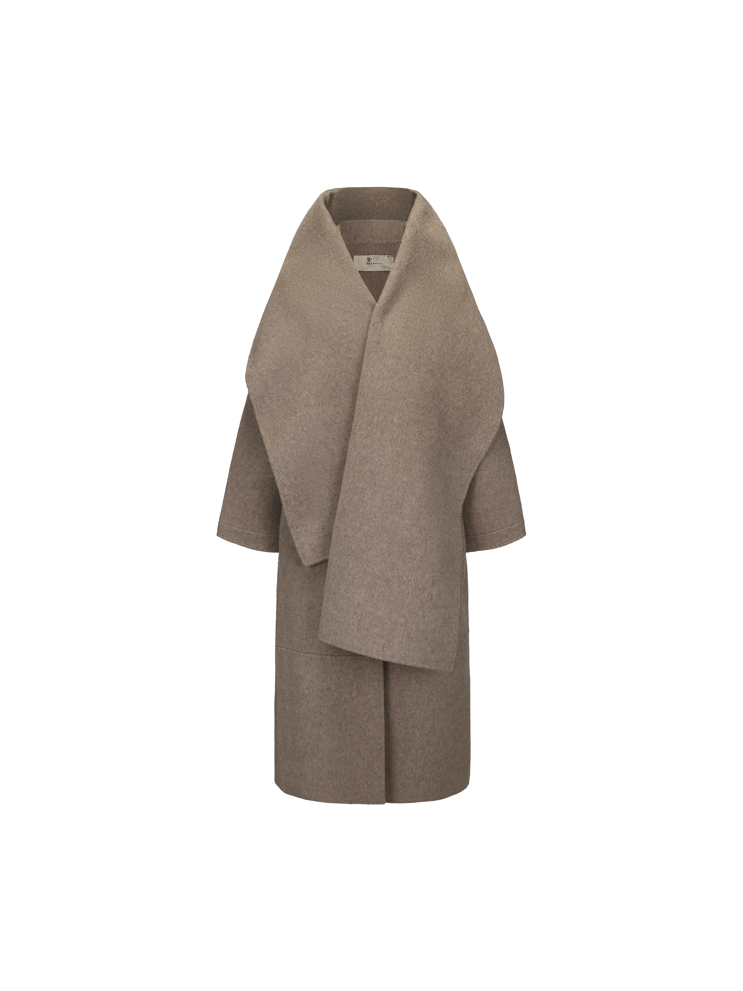 Sandstone Camel Wool Cape Coat