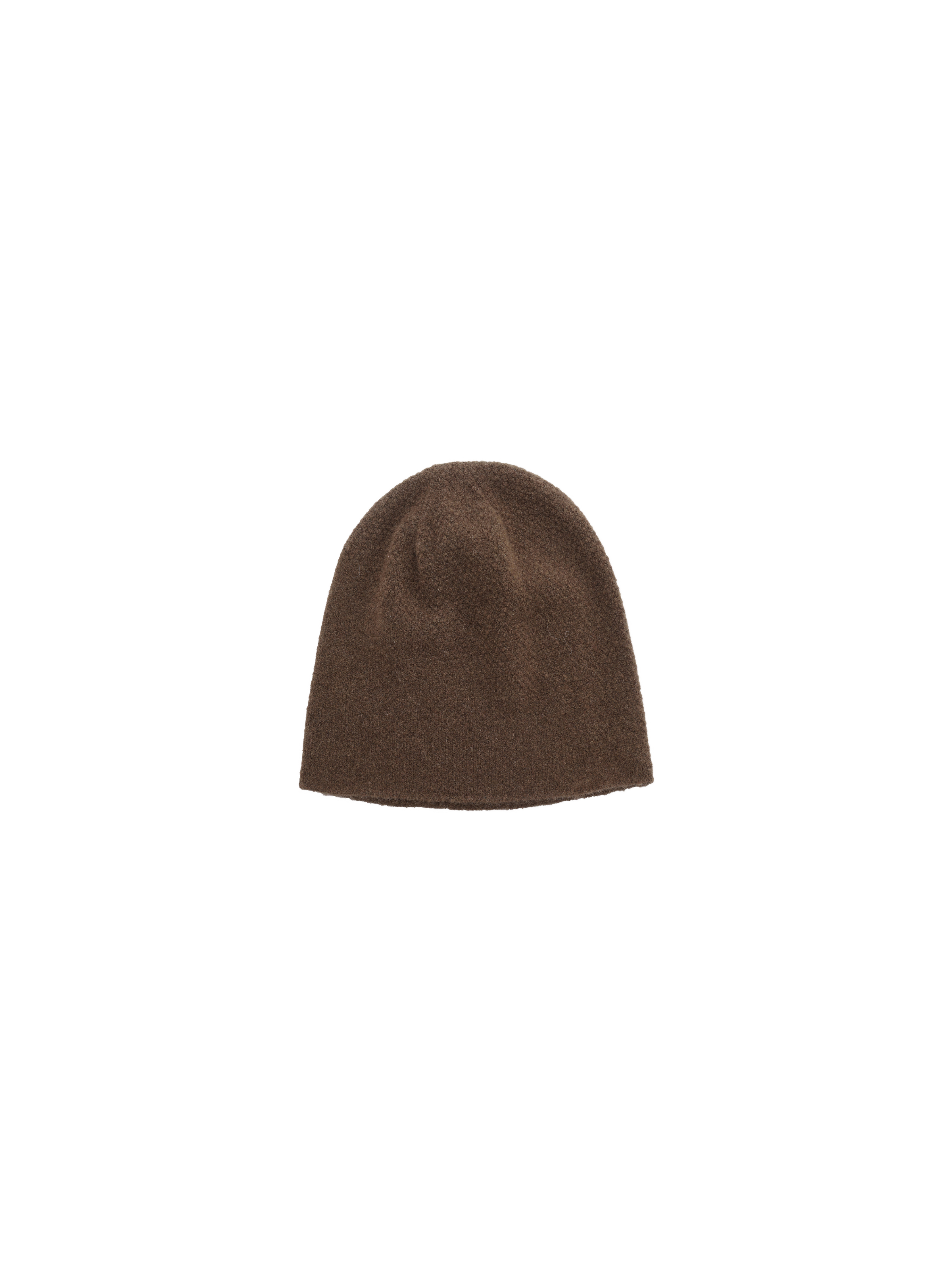 Deep Khaki Panelled Knit Hat
