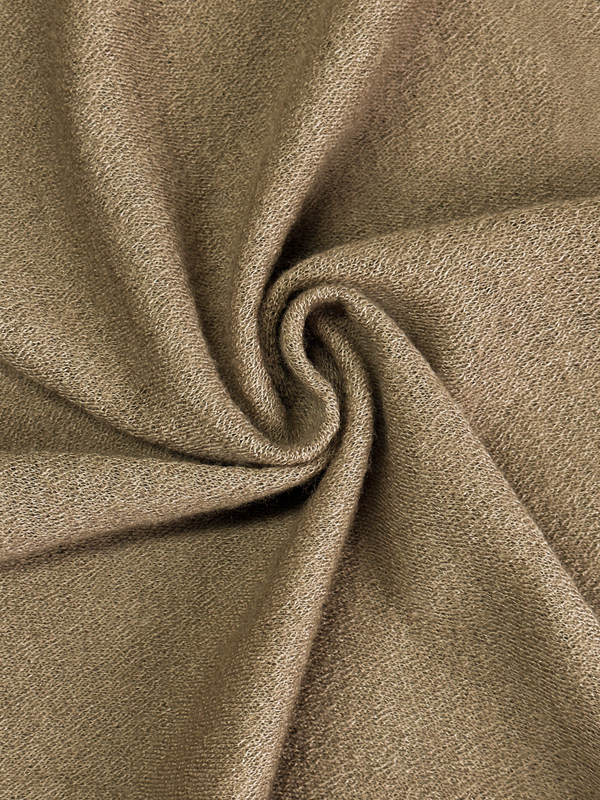 Camel Wool Draped Cape