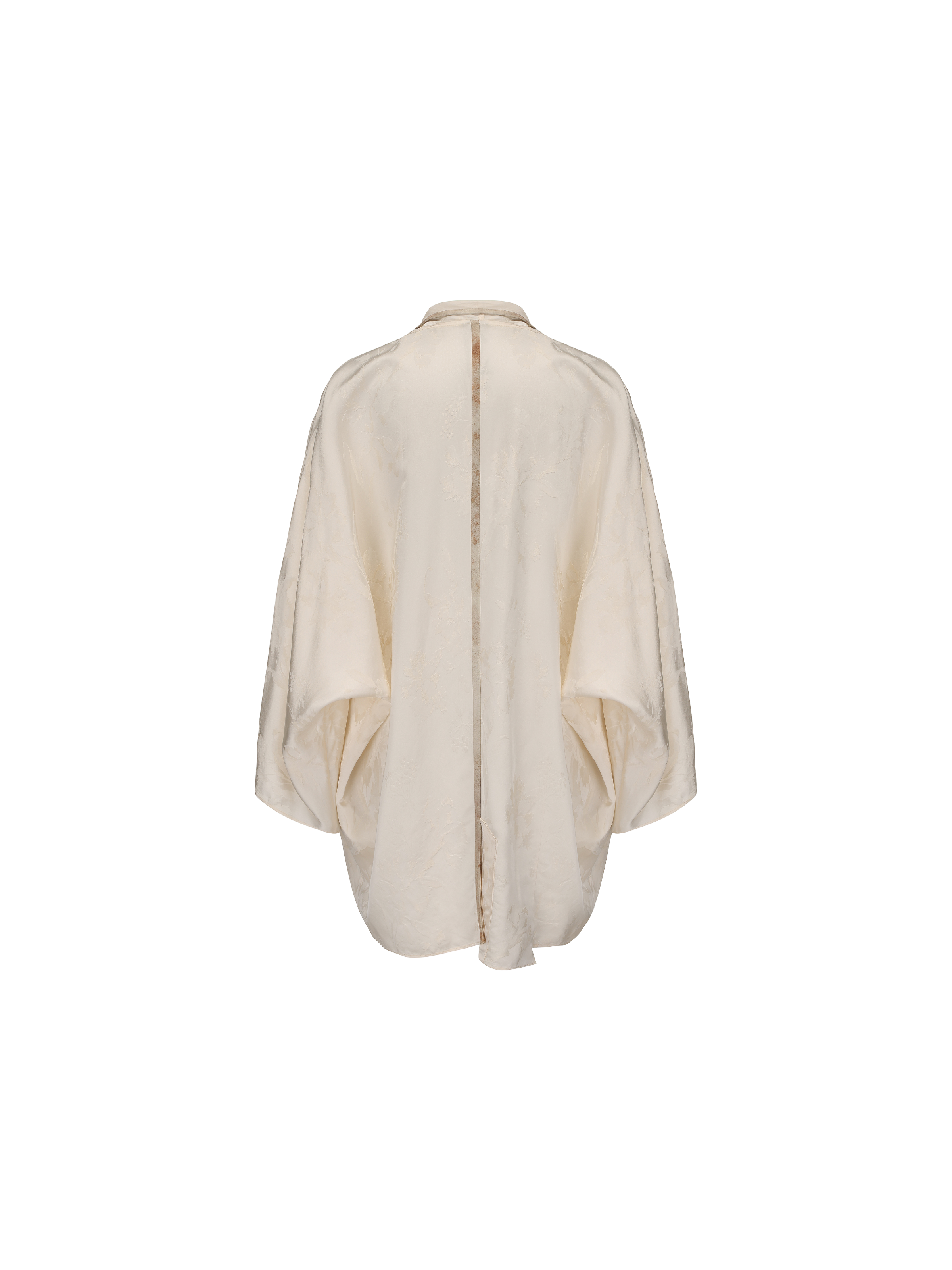 White Jacquard Short Cardigan