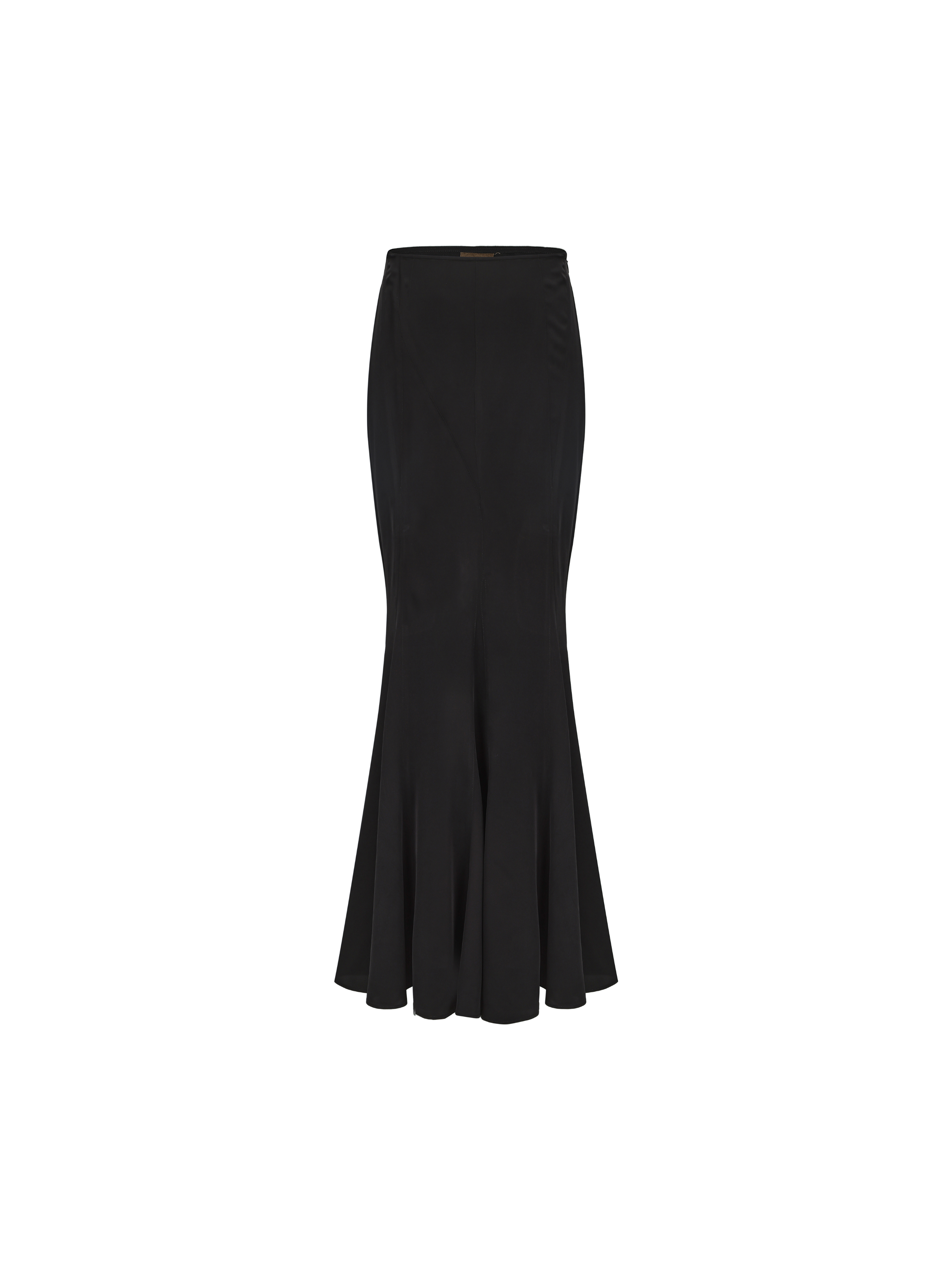 Black Panel Mermaid Skirt