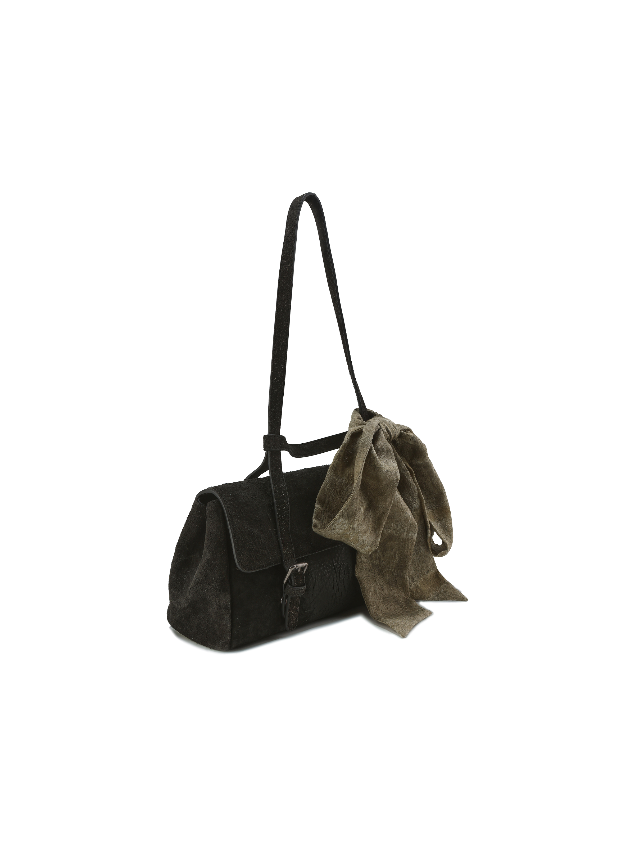 Black Vintage Flap Bag