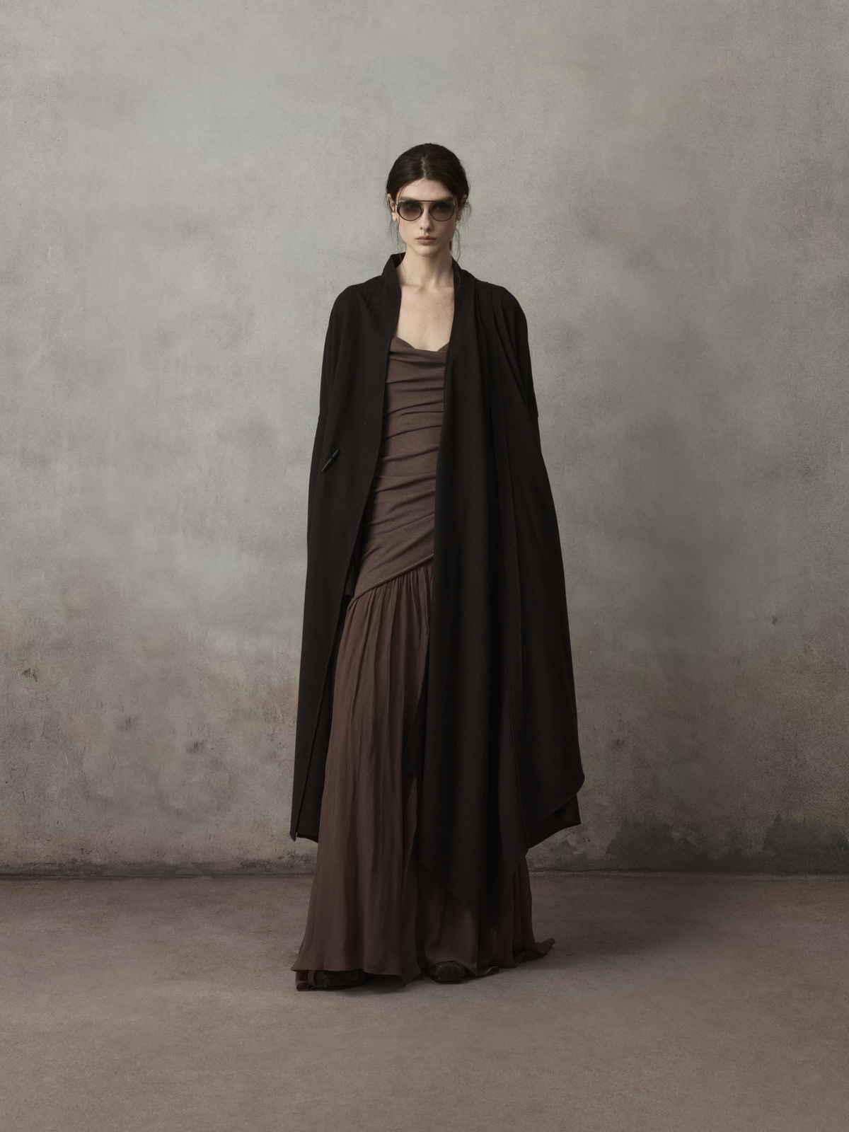 Asymmetric Silhouette Coat