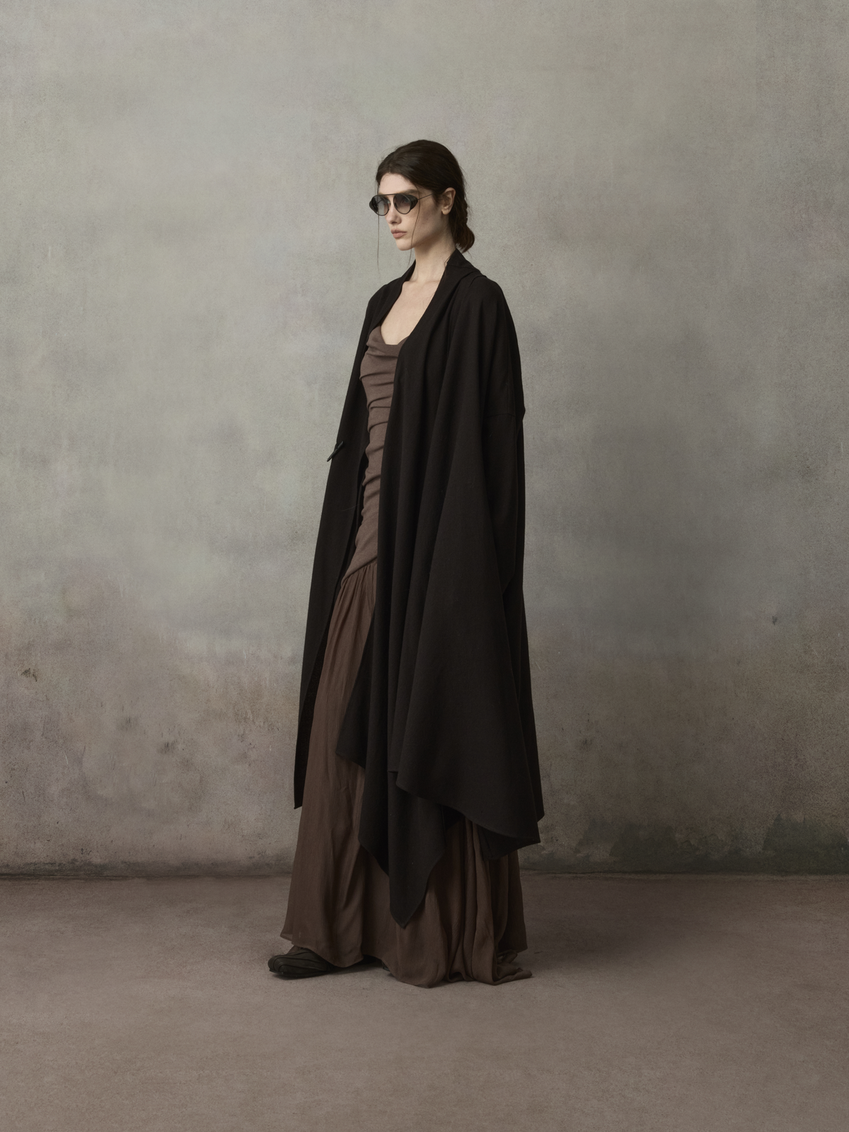 Asymmetric Silhouette Coat