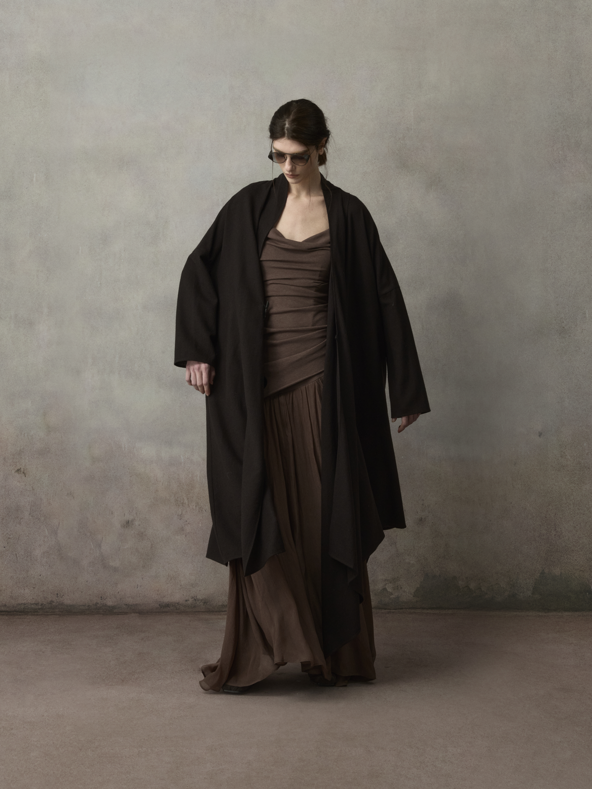Asymmetric Silhouette Coat