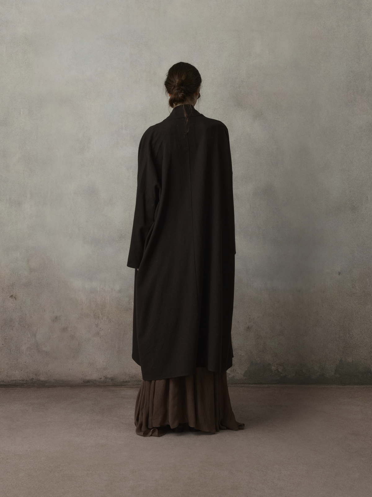 Asymmetric Silhouette Coat