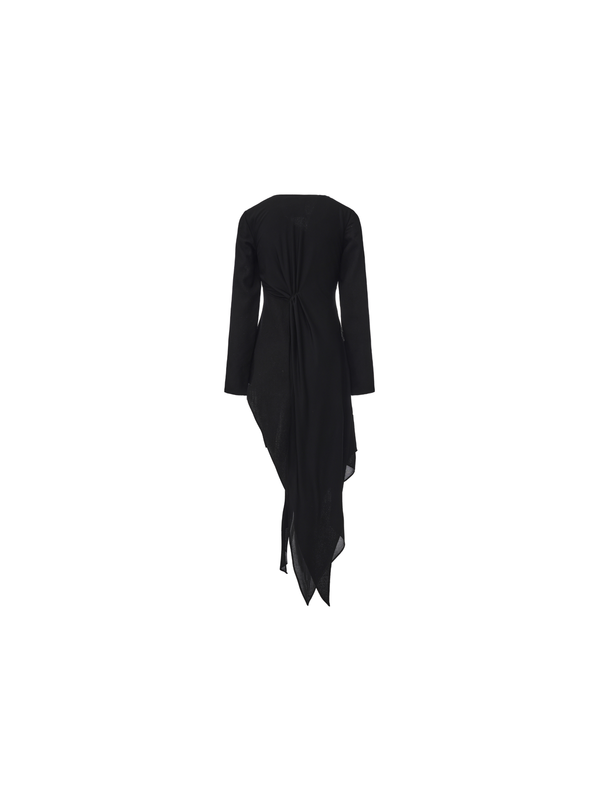 Deconstructed Asymmetric Long Coat