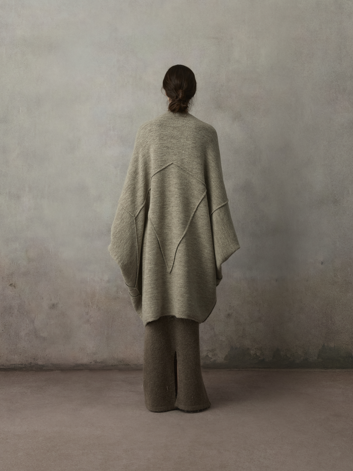 Oat Camel Four-Way Oversized Robe
