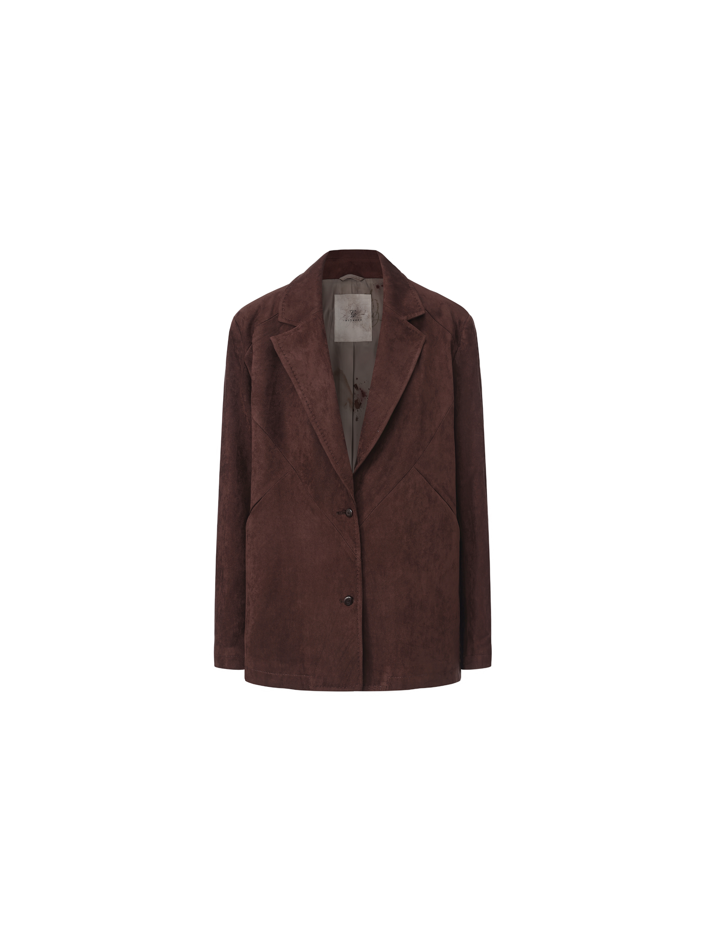 Suede Oversized Blazer