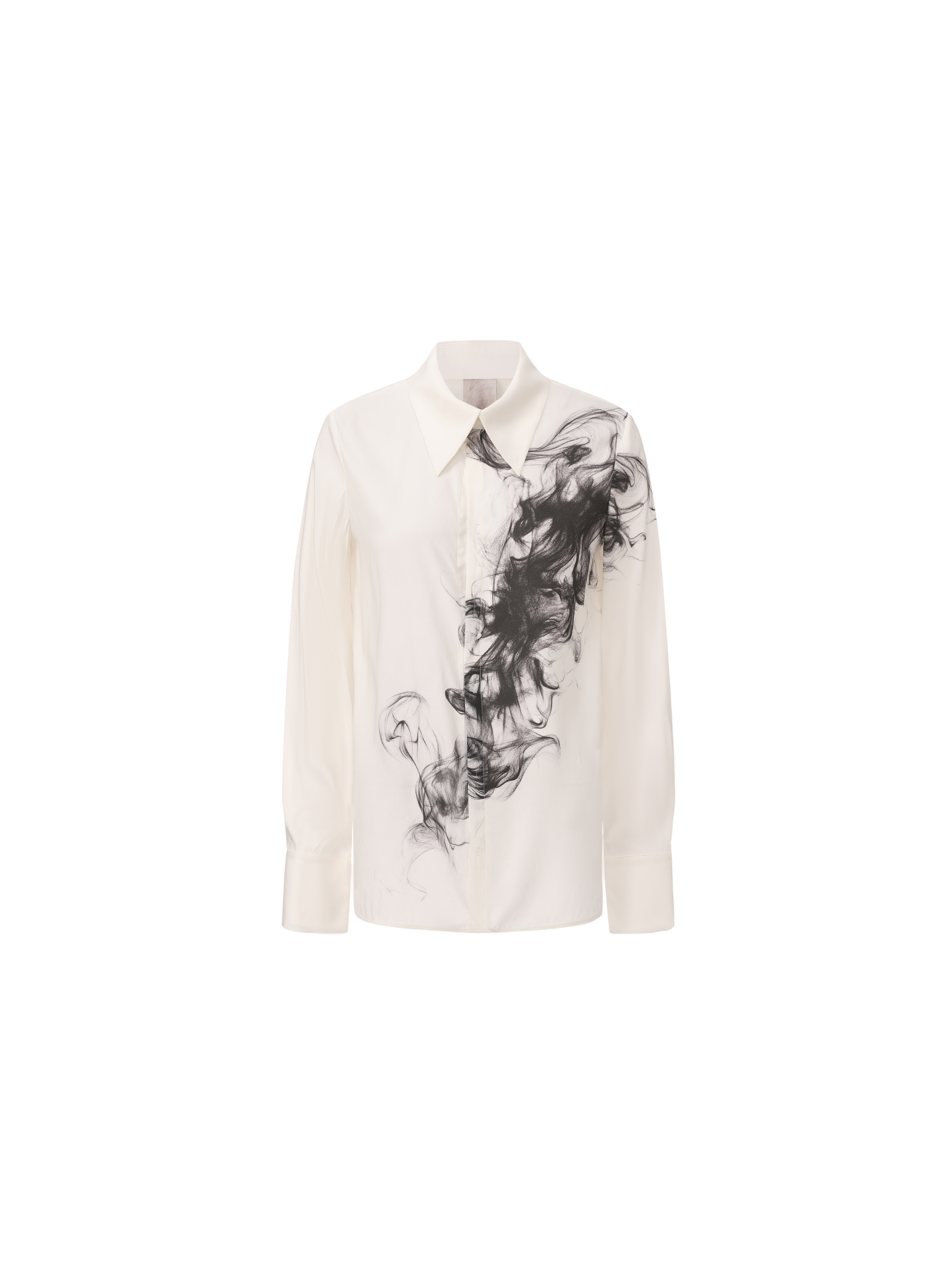 Breath Print Minimalist Shirt