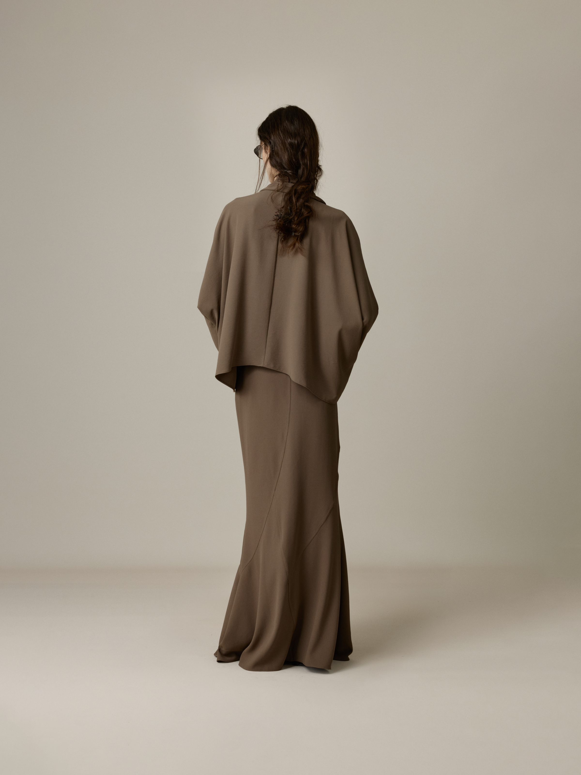 Boundless Corss-Collar Long Sleeve Top