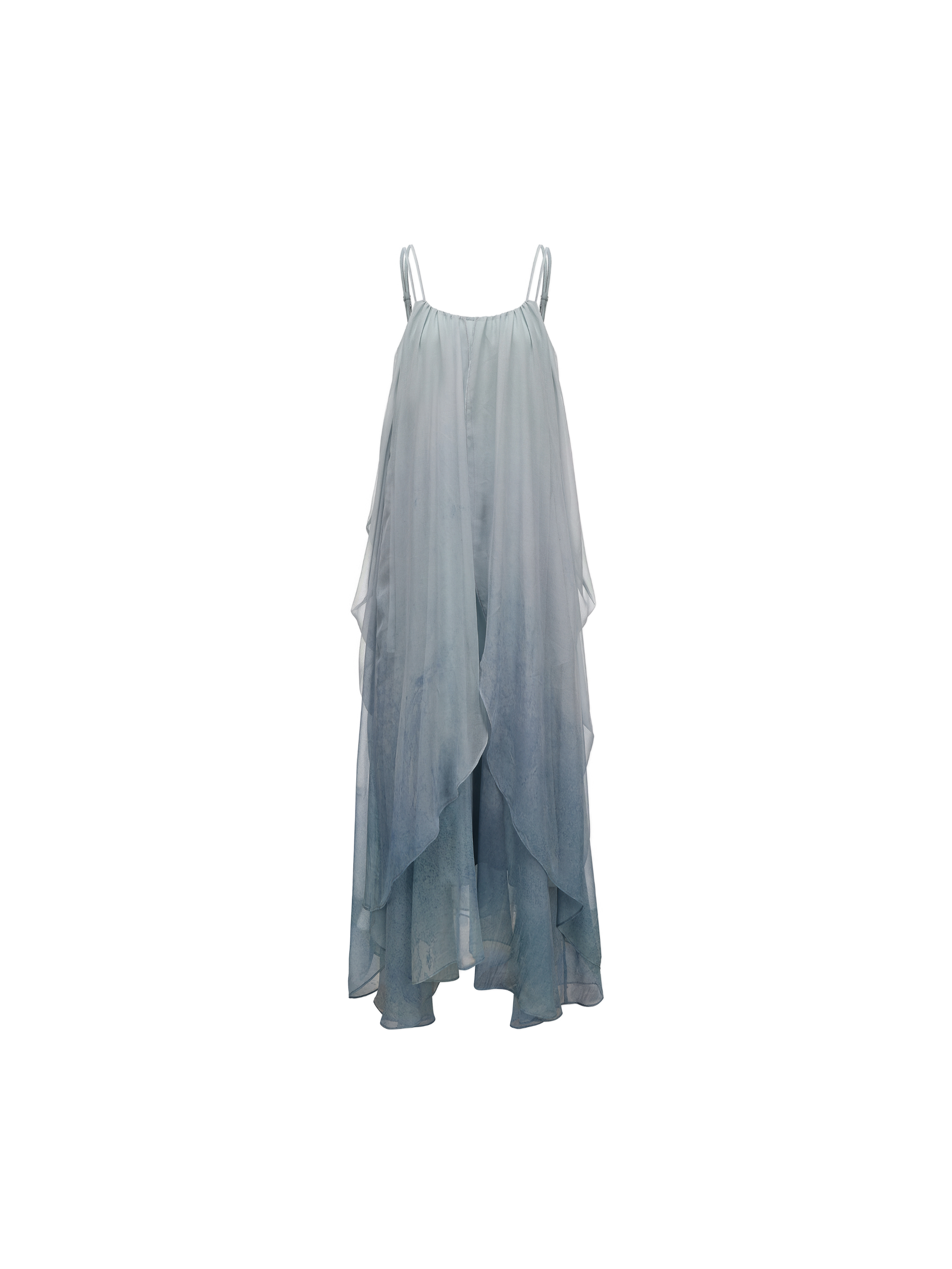 Sky Blue Ombre Camisole Dress