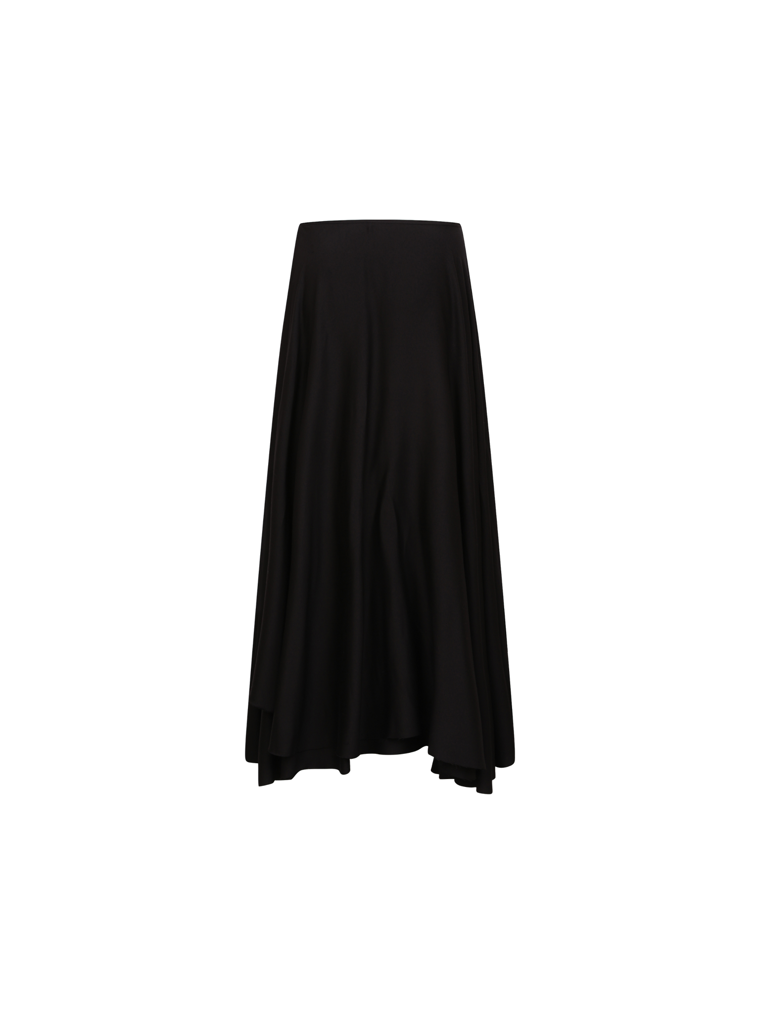 Black Staggered Layers Skirt – ELYWOOD