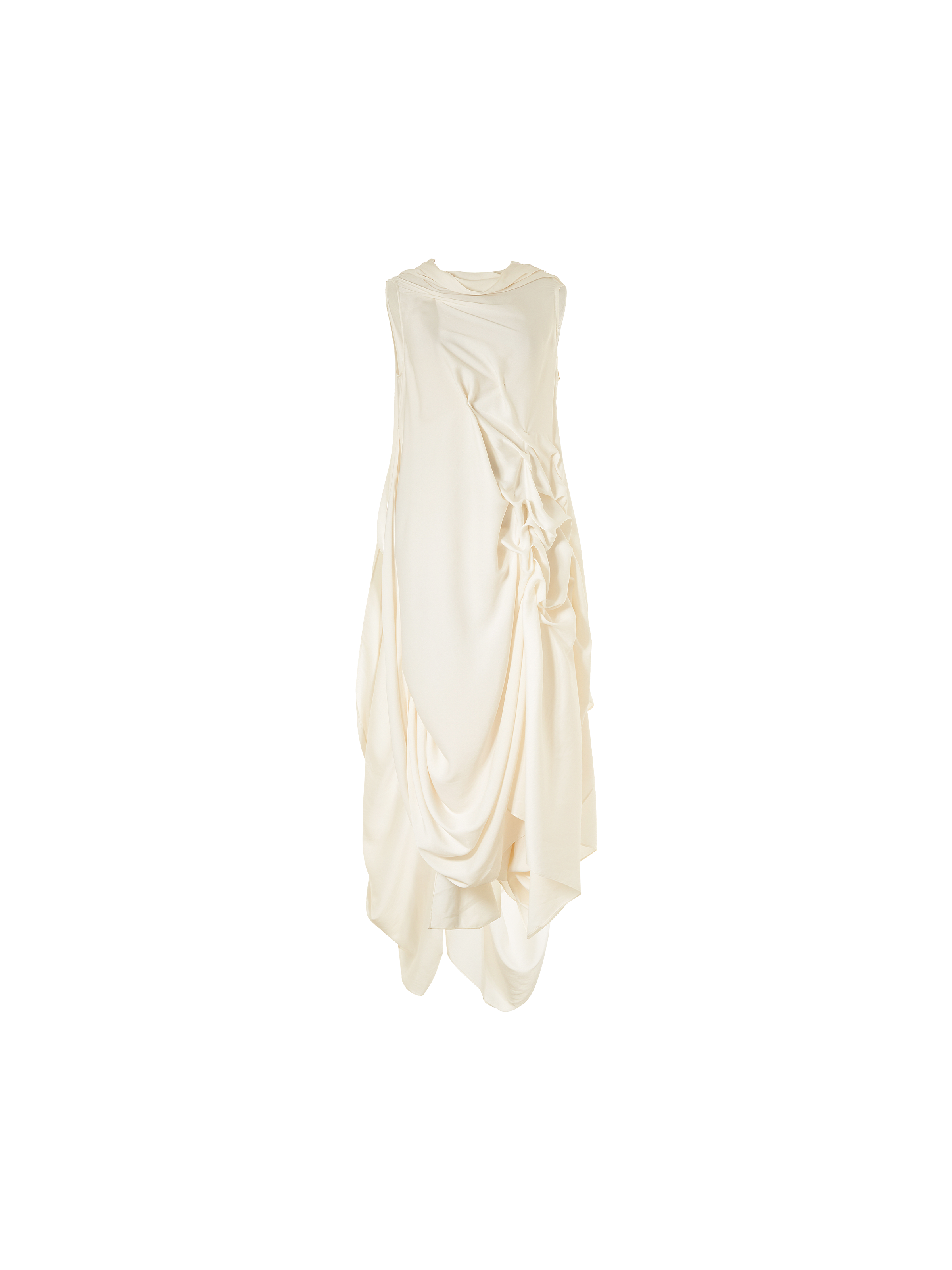 White One-piece Dress Long