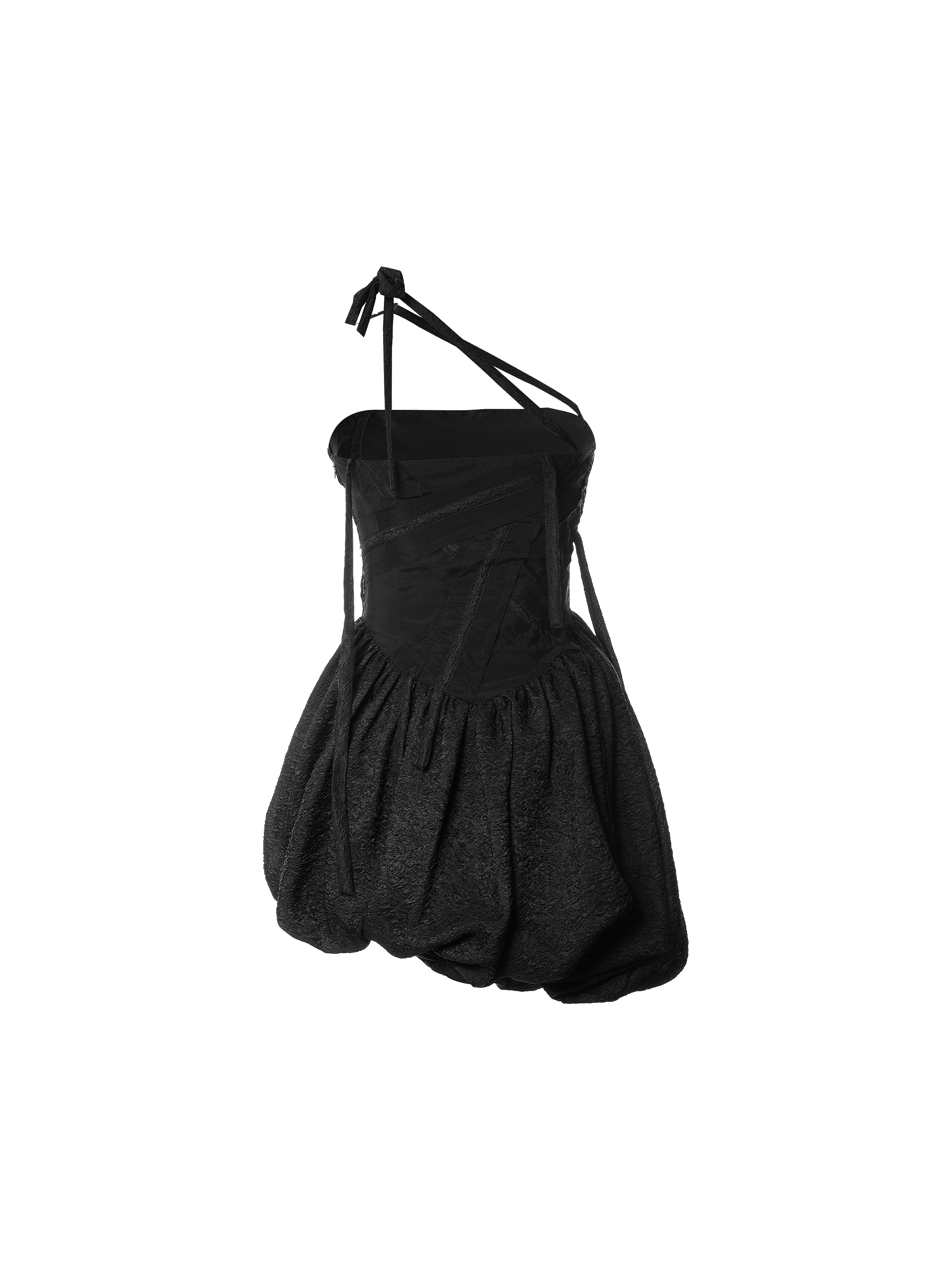 Black Short Bubble Dress