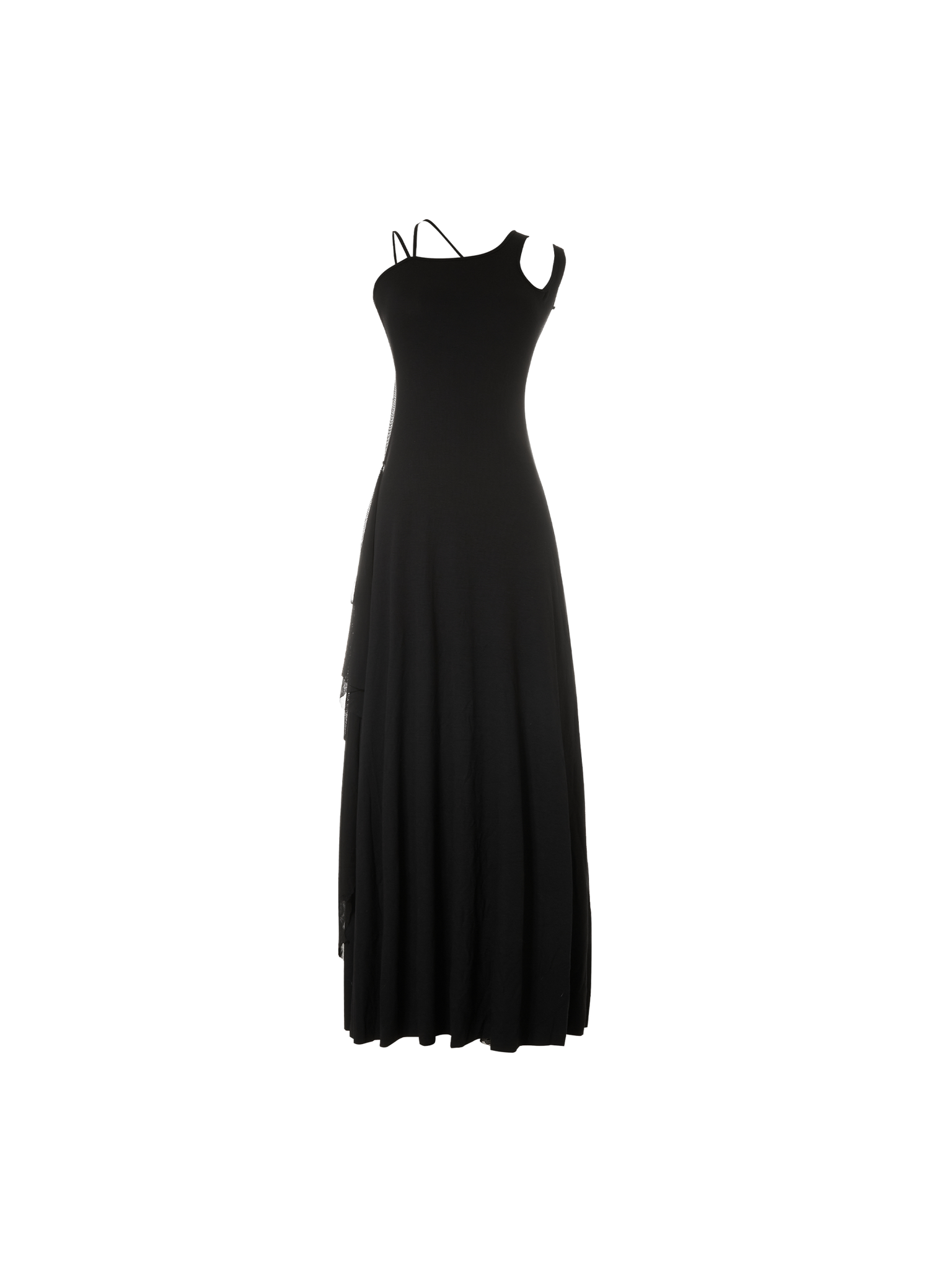 Black Elastic Slim Dress